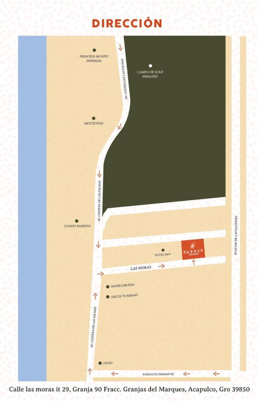 Papaya Condo Acapulco Diamante -Solo Adultos Экстерьер фото